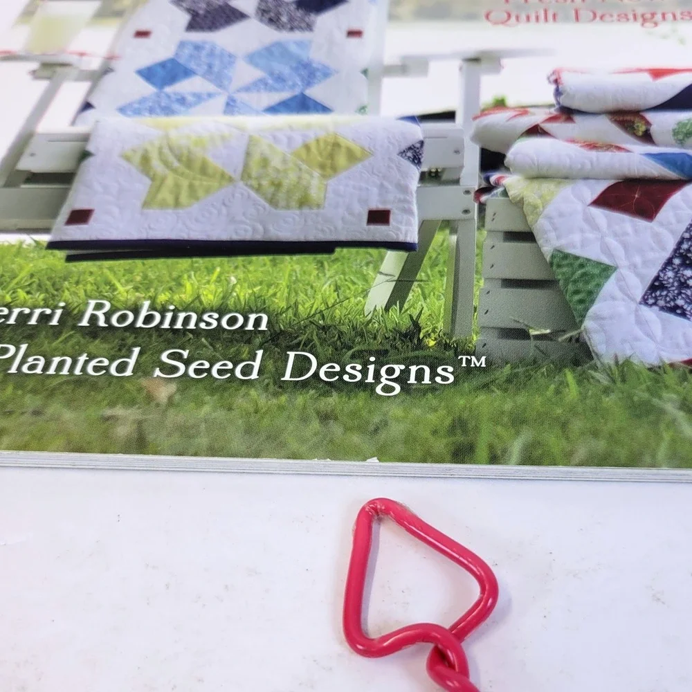 Planted Seed Designs Quilted Living Book 10 Patterns Gerri Robinson Crafts